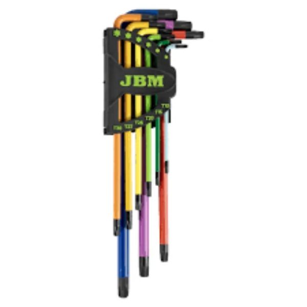 Juego Llave Thork de estrellas 9 Pzas JBM