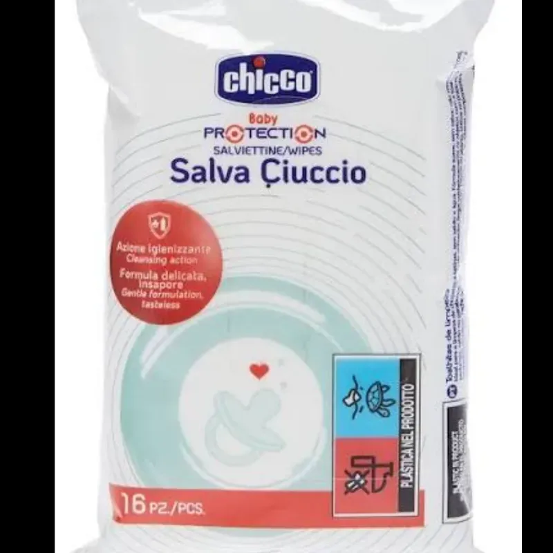 Toallitas húmedas limpia chupetes