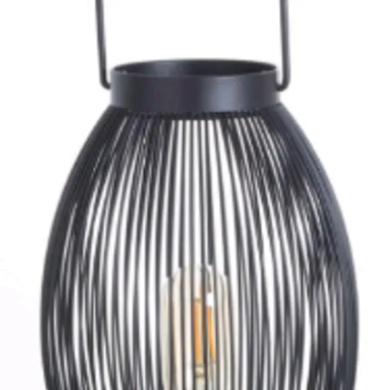 LAMPARA DE MESA SHUN HIERRO NEGRO