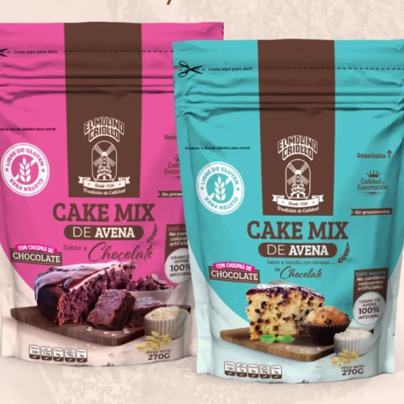 Cake mix (chocolate y vainilla) 270gr