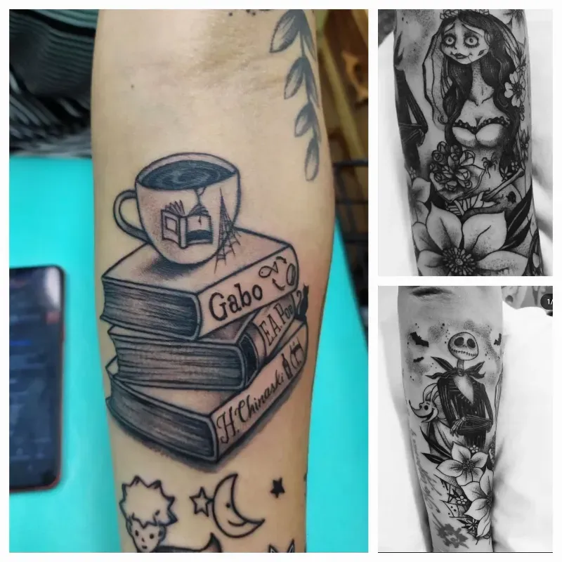 Tattos en blanco y negro