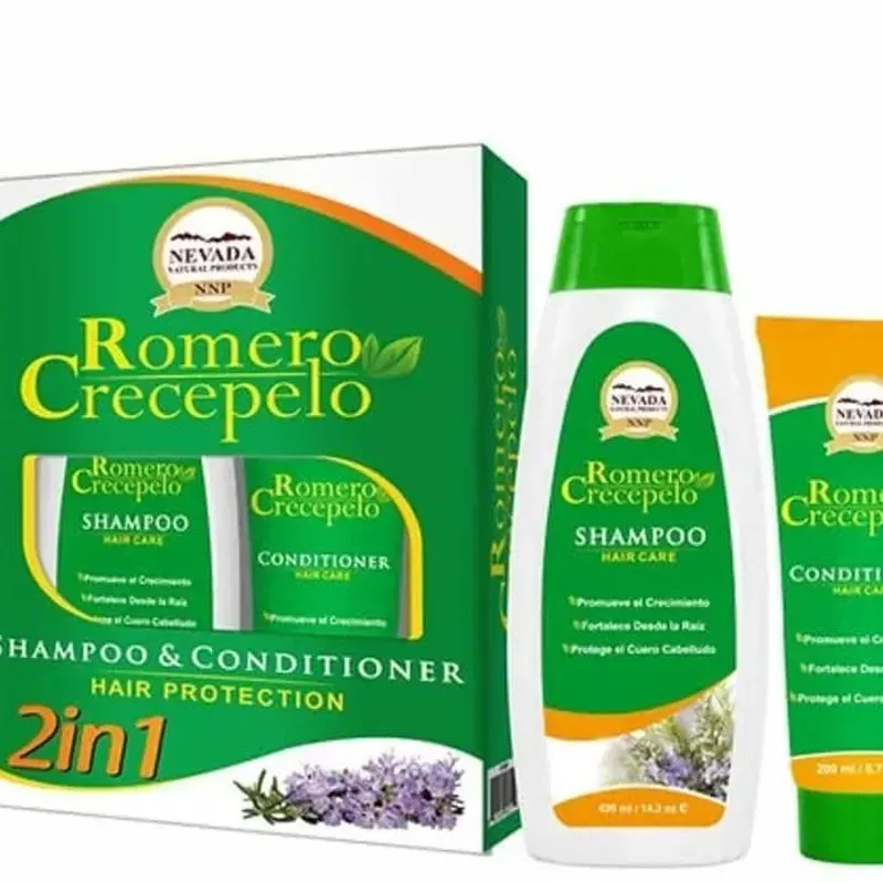 ‼️Shampoo + acondicionador romero crecimiento‼️