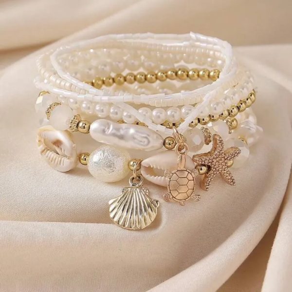 Pulsera de caracoles 