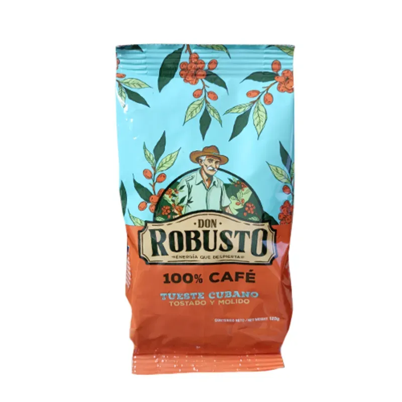 Cafe DON ROBUSTO tostado y molido 125g