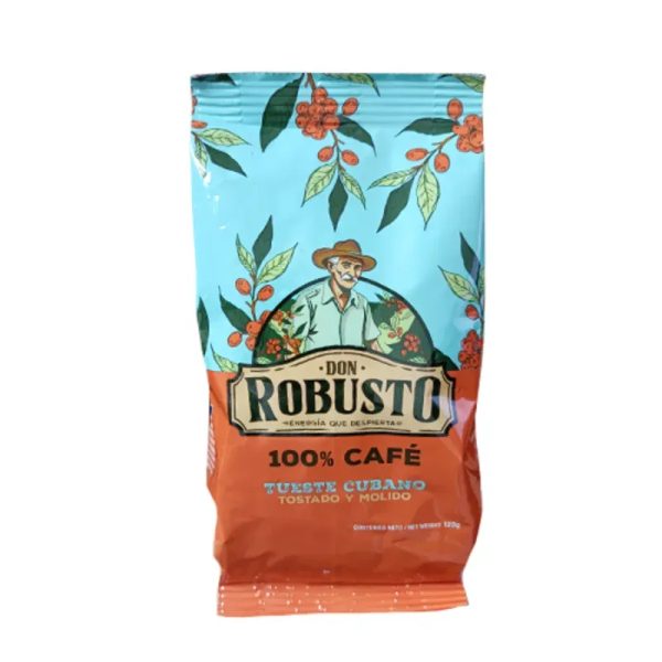Cafe DON ROBUSTO tostado y molido 125g