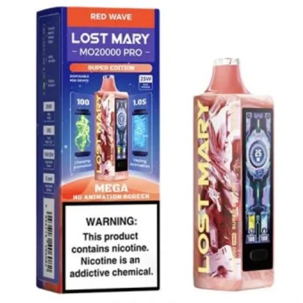 LOST MARY MO20000 PRO — Red Wave (Super Edition)