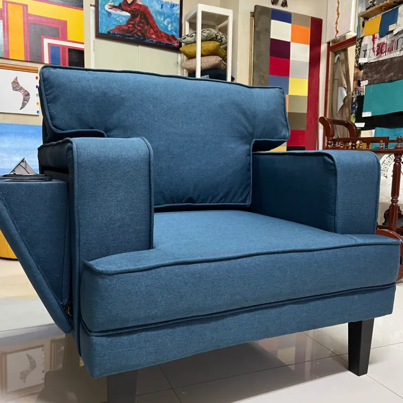 Butaca Inteligente + reposa pies con almacenamiento