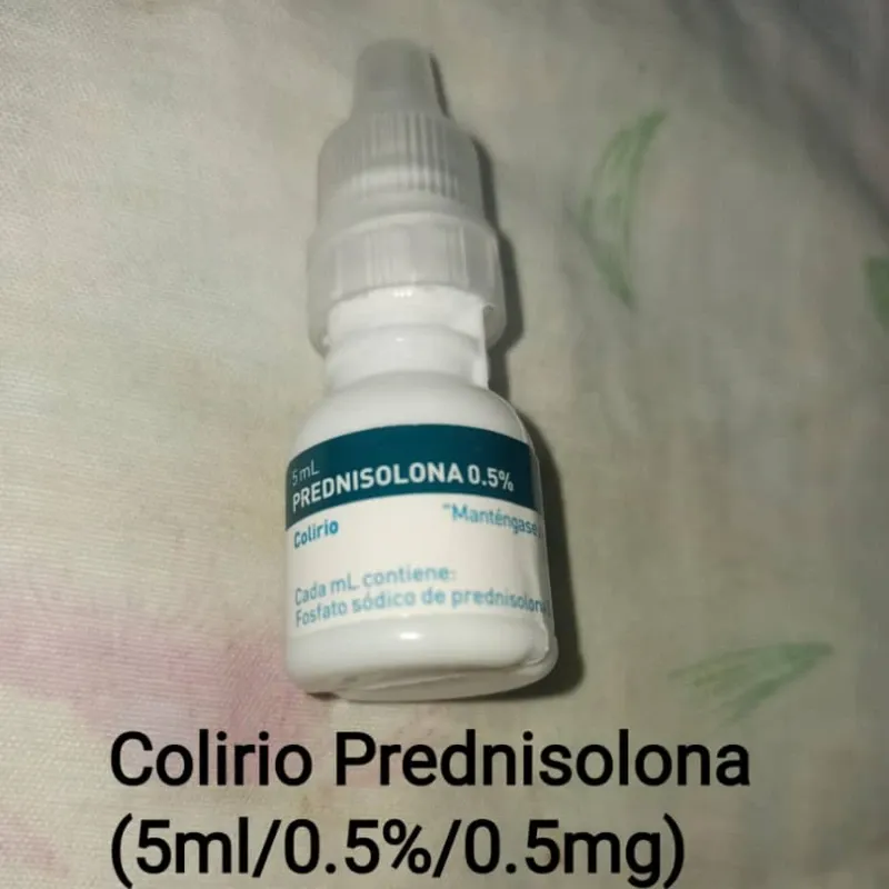 COLIRIO PREDNISOLONA 5ML 0.5% 0.5ml