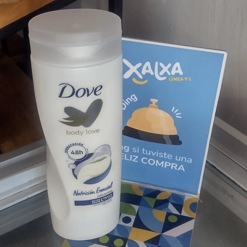 Locion Dove de Leche Piel Nutrición Escencial