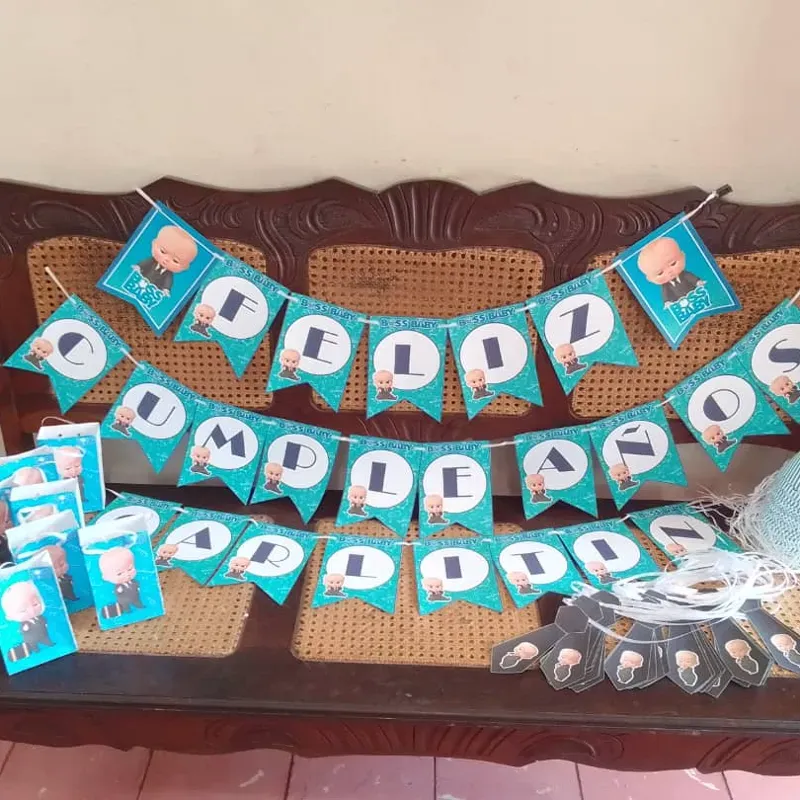 Cartel personalizado Feliz cumpleaños