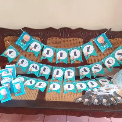 Cartel personalizado Feliz cumpleaños