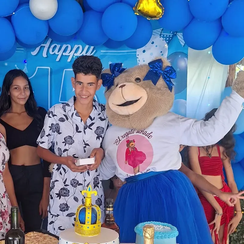 Animacion con la osa 