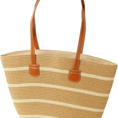 Bolso paja sintética