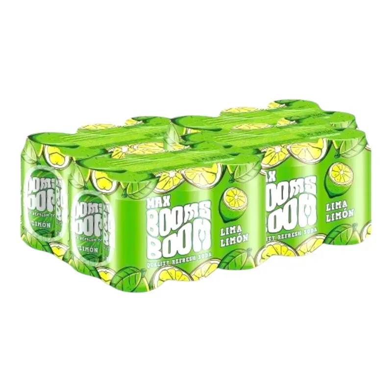 Caja de Refresco Gaseado de Limón
