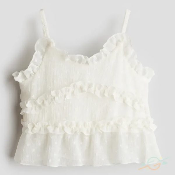 Blusa blanca H&M