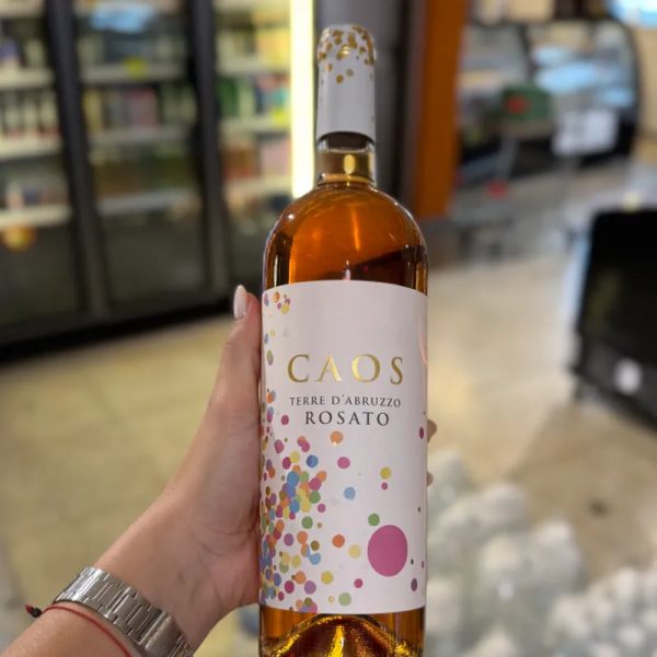 Vino rosado Caos