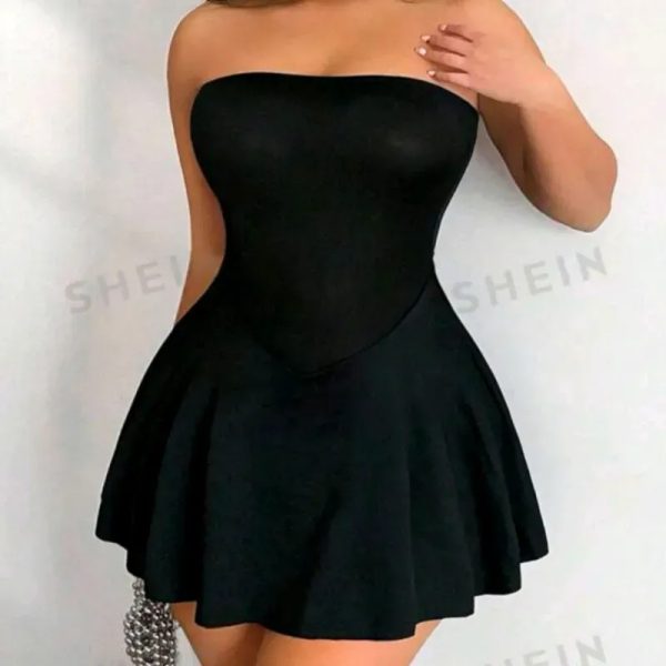  Mono/vestido — Negro