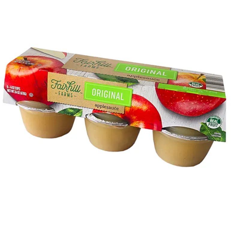 Compotas de Manzana FAIRHILL FARMS (6 compotas)