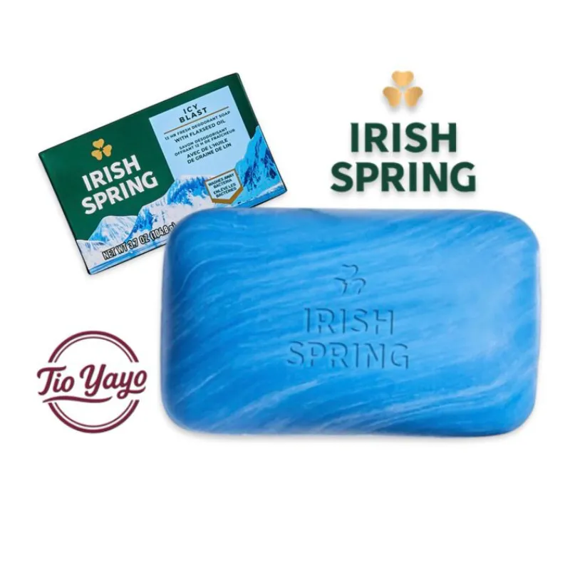Jabón de baño Irish Spring Icy Blast 104.8g