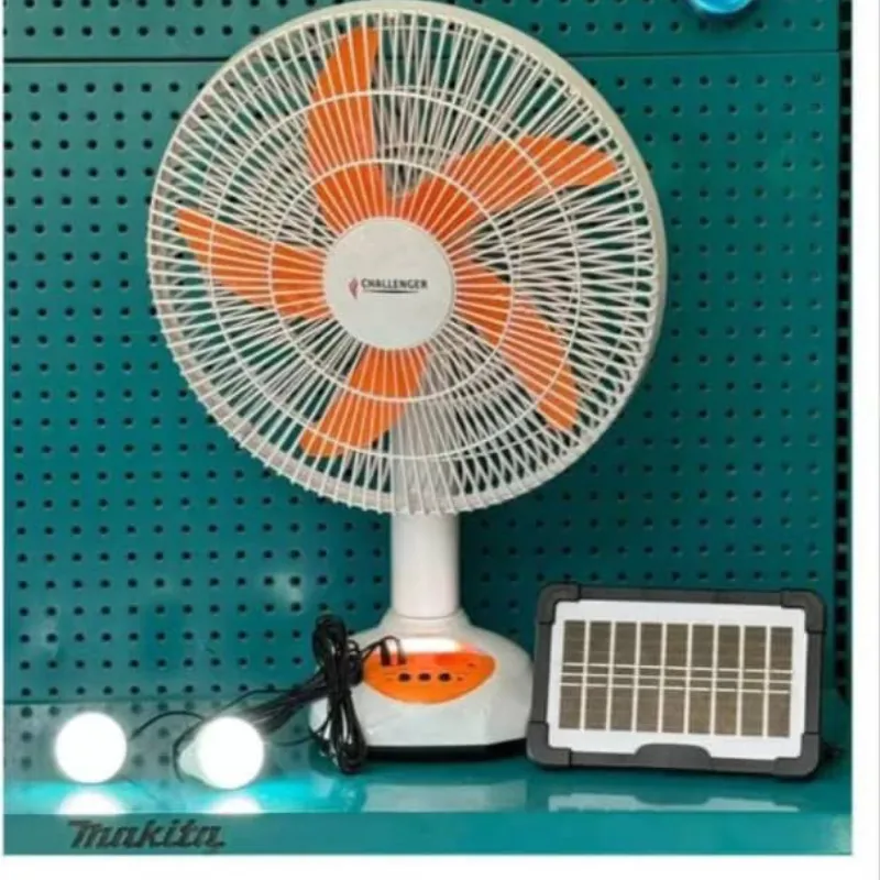 Ventilador de mesa recargable CHALLENGER