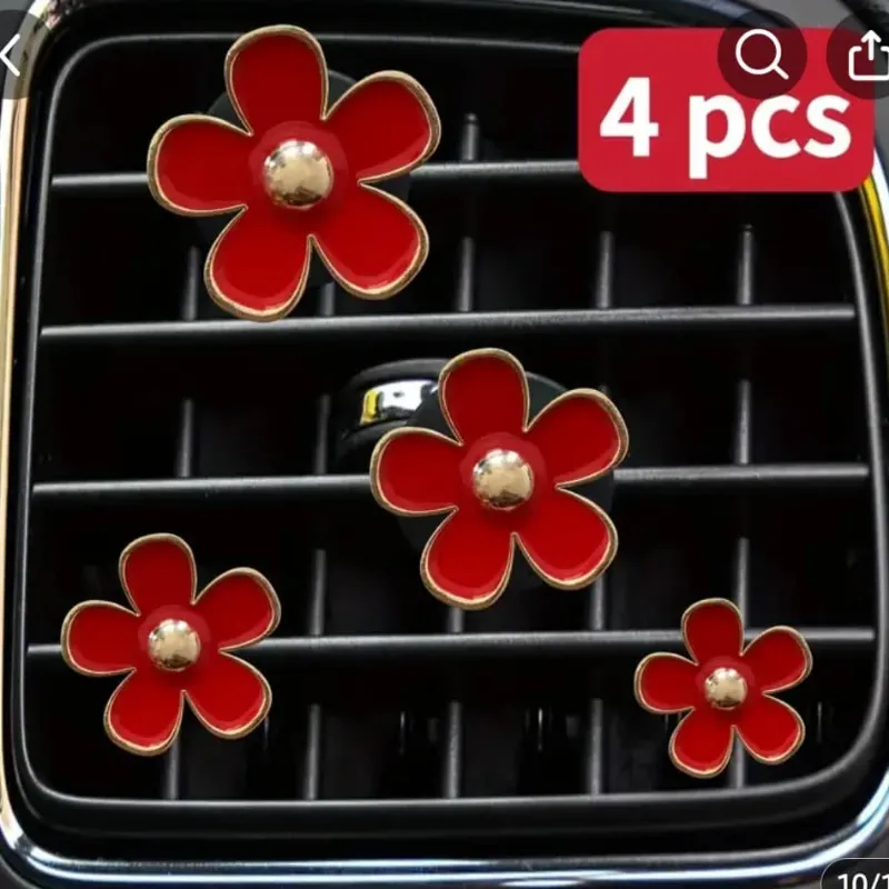 CLIP DECORATIVO de MARGARITA PARA AMBIENTADOR AUTOS