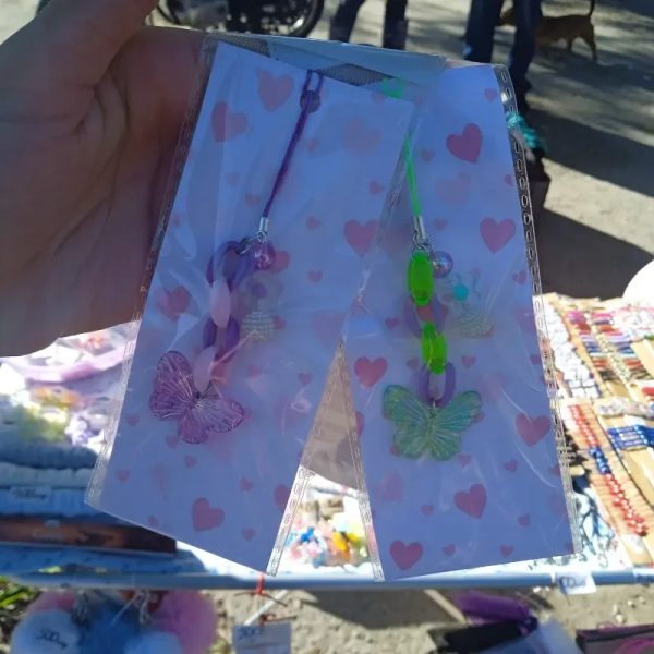 Llaveros mariposas