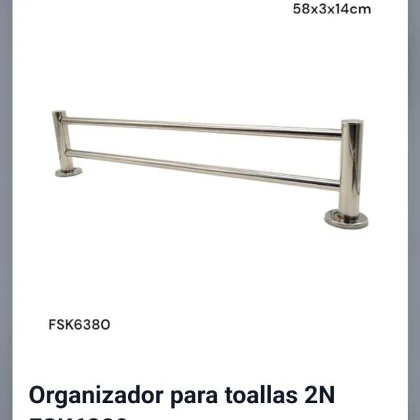 Toallero metalico