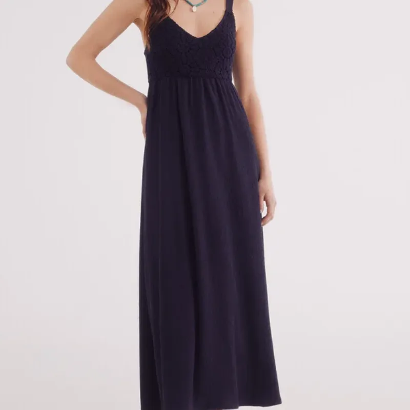 Vestido Combinado Croché