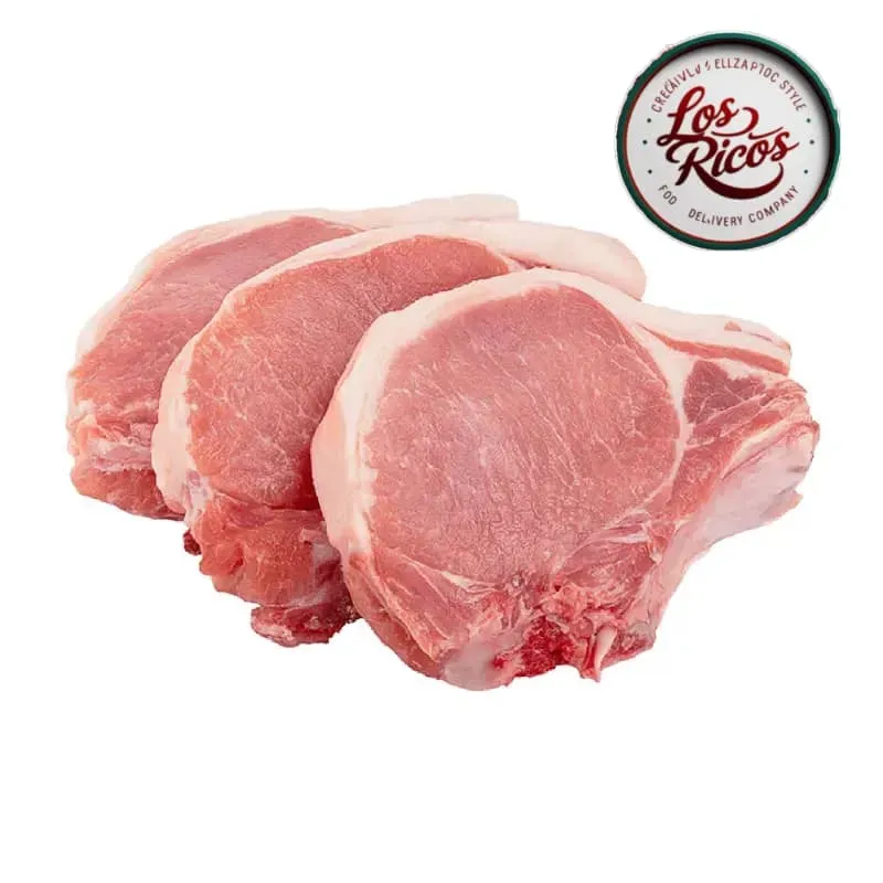 10 lb de Chuletas de Cerdo 