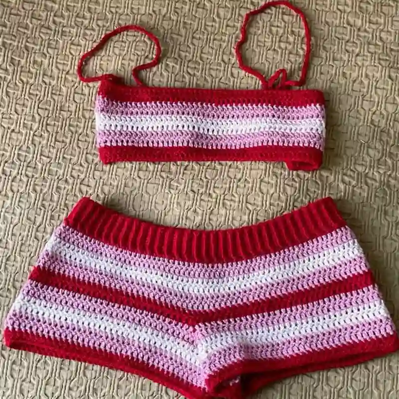 Conjunto de shorts y top