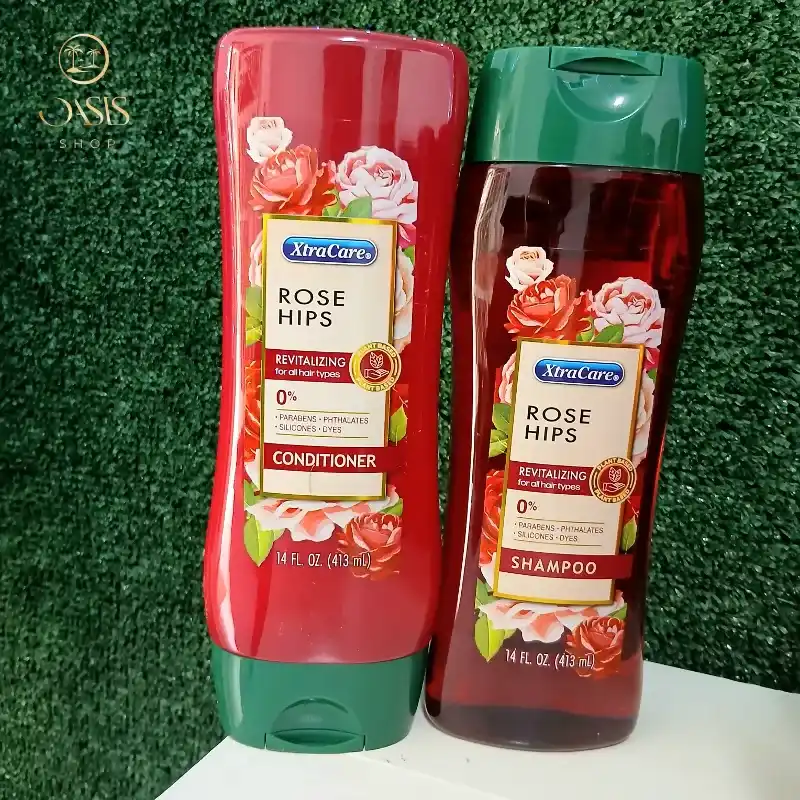 Juego de champú y acondicionador de rosas