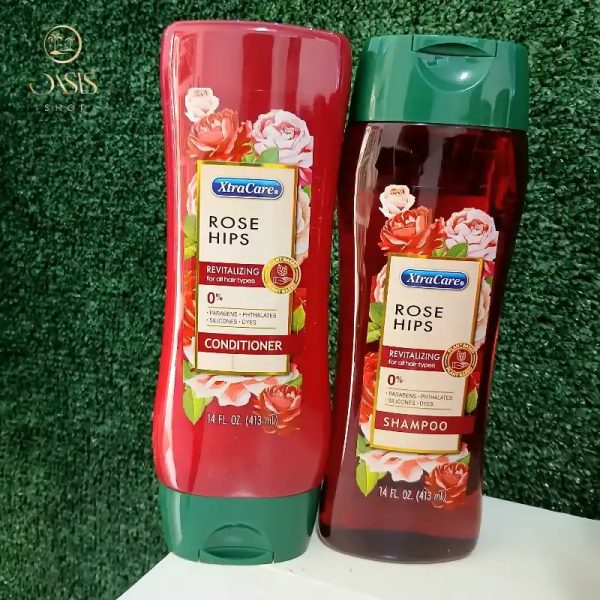 Juego de champú y acondicionador de rosas