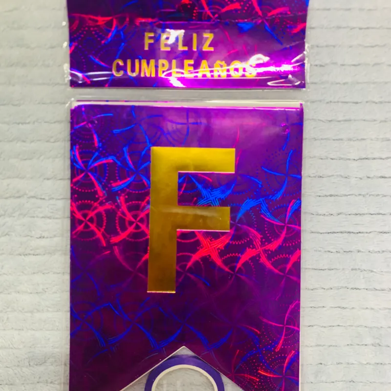 Letreros Colgante Morado