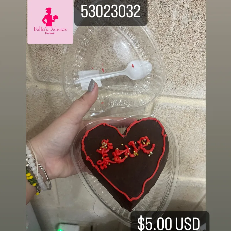 Mini kake de ganache