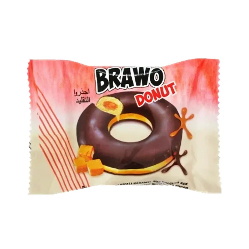 Donut Brawo sabor caramelo