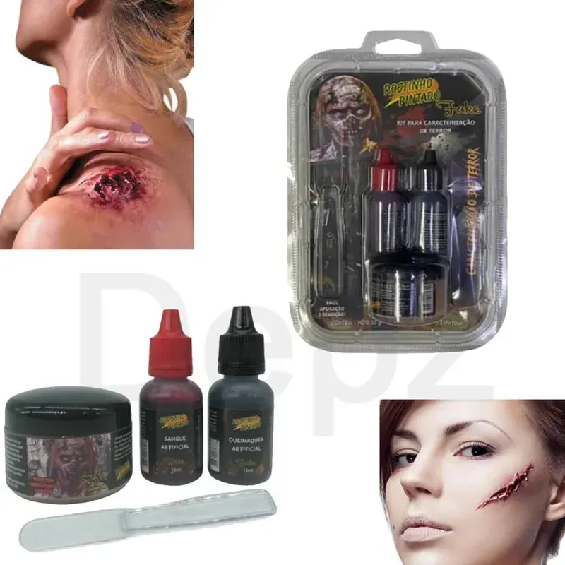 Kit de maquillaje para Halloween 