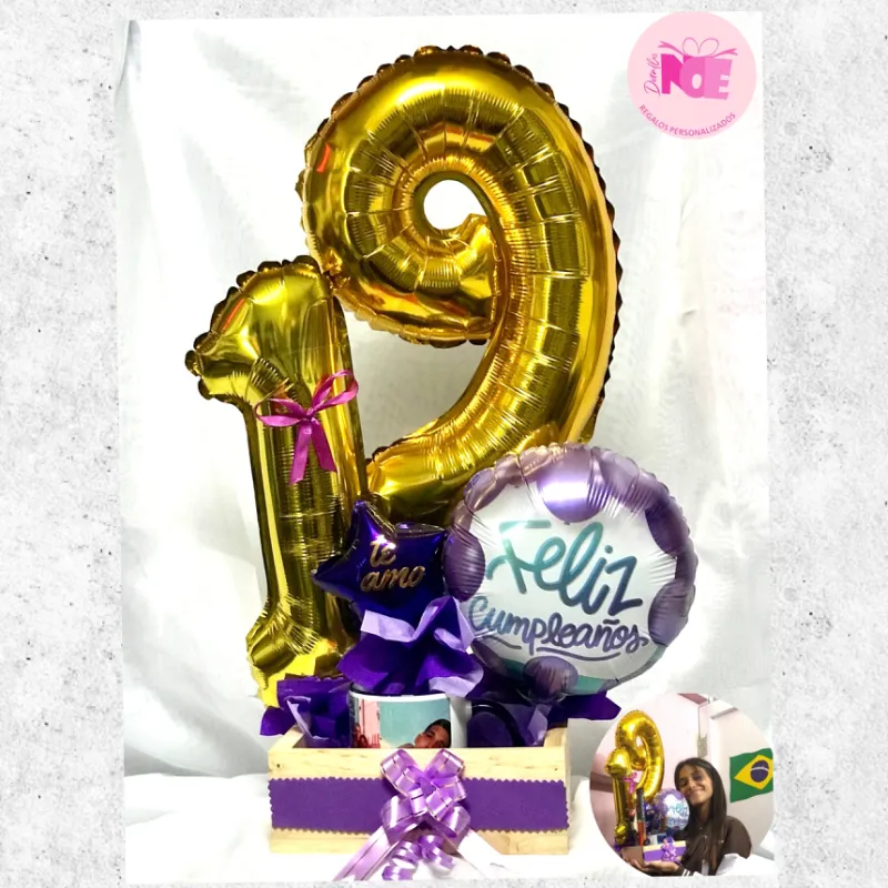 Caja Globo temático