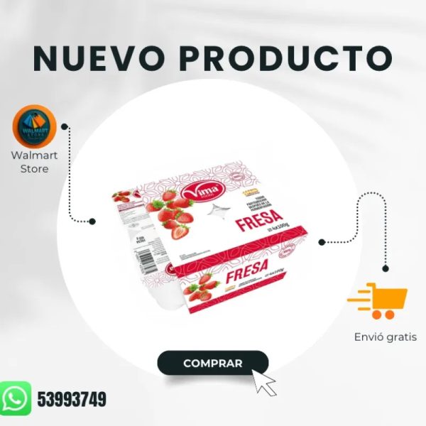 Yogurt de fresa