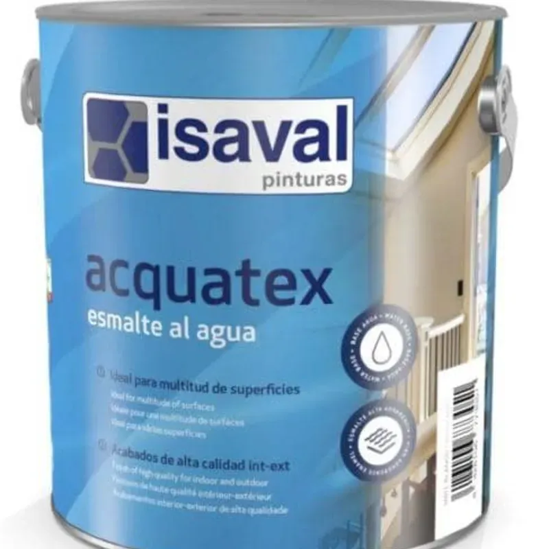 Acquatex esmalte al agua BLANCO 4Lts