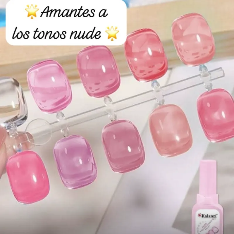 Gel traslúcido nude