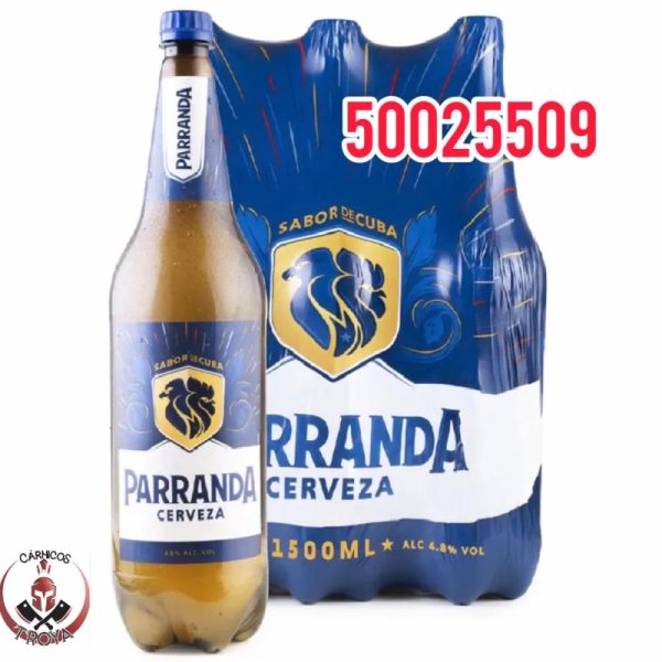 Cerveza Parranda 1500 ,6unidades