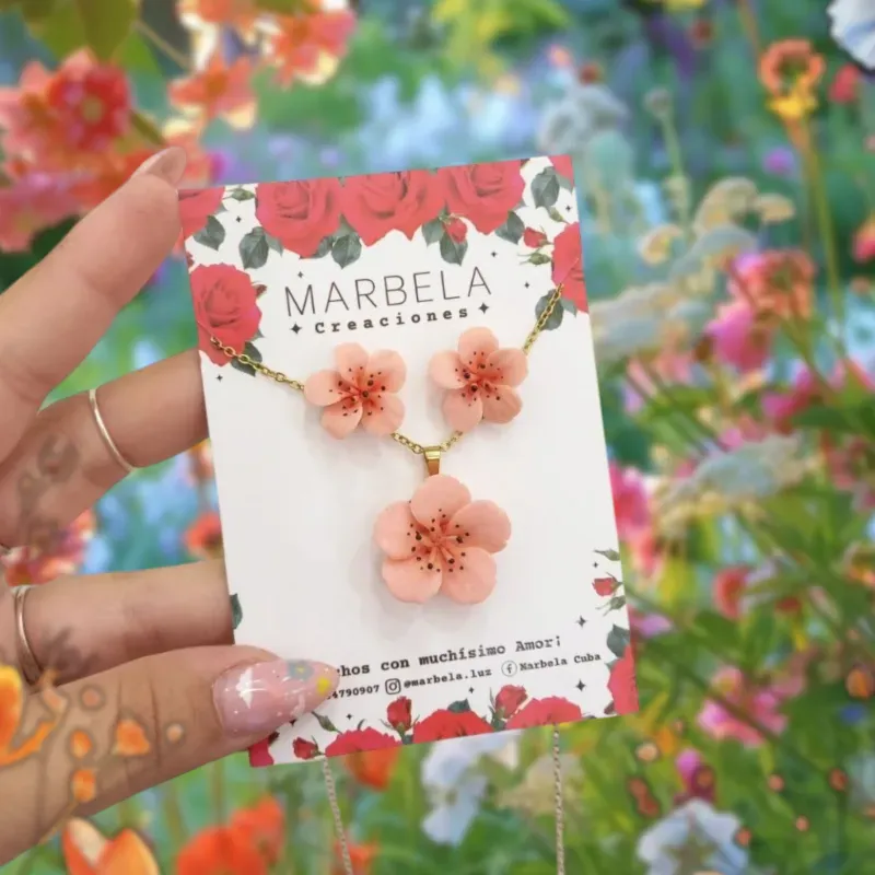 ✨Juego de Sakuras Rosa✨