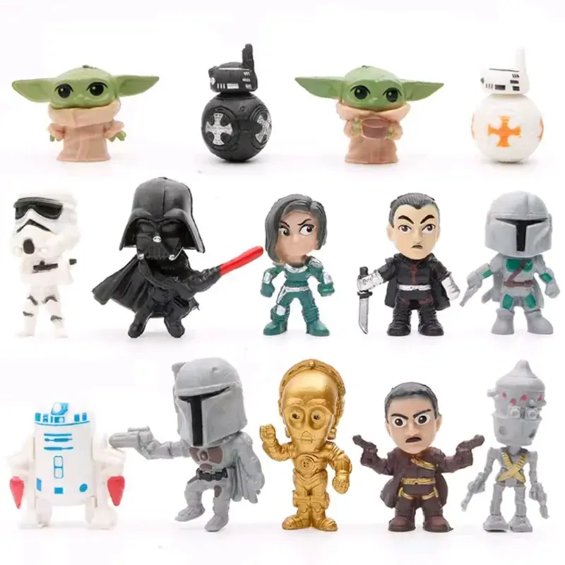 Set de 14 figuras de Star Wars