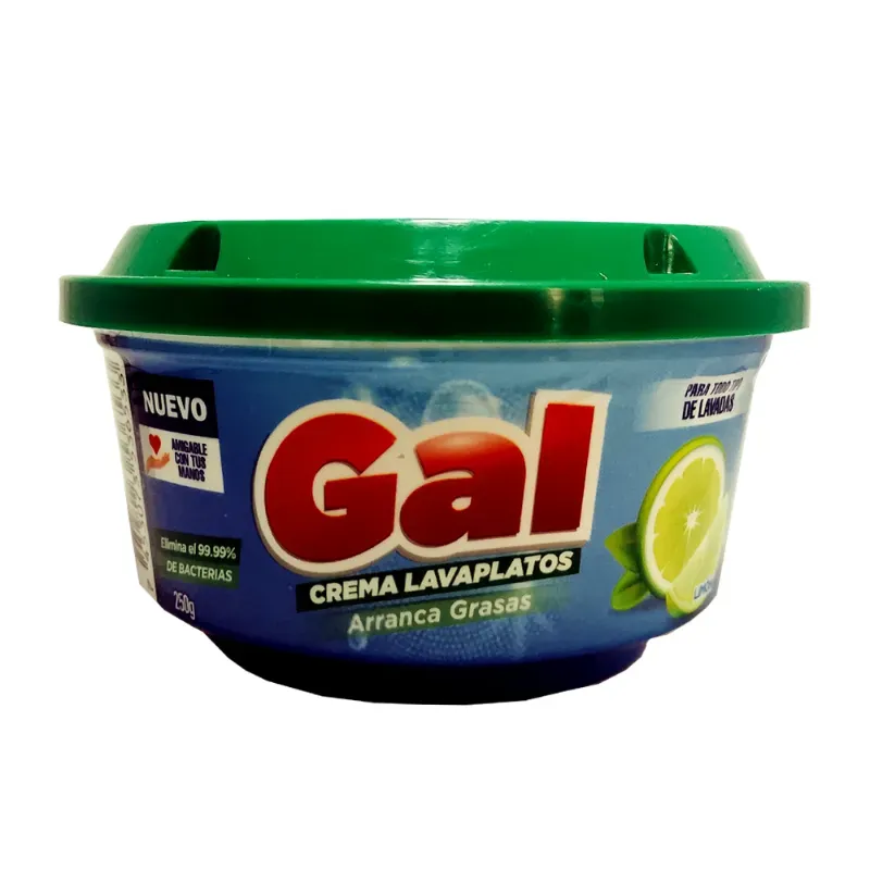 Crema Lavavajillas de Limón Gal 250g