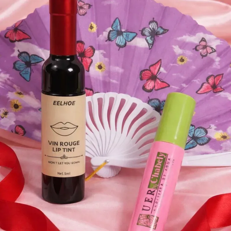 Abanico, creyón y rímel