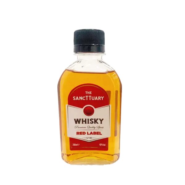 Whisky The Sanctuary Red Label – Botella 200ml   -