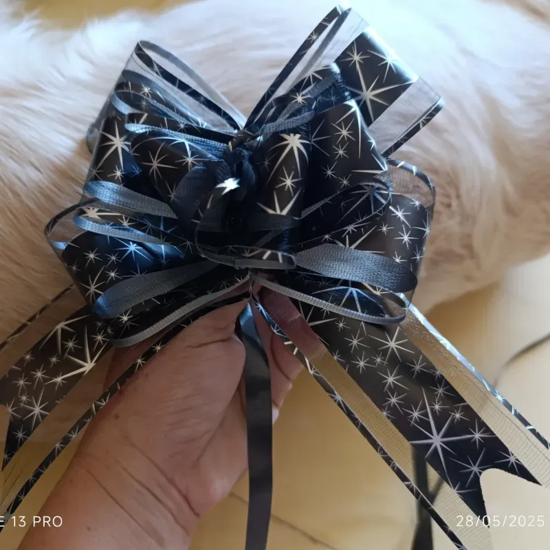 Lazo mágico rosado grande