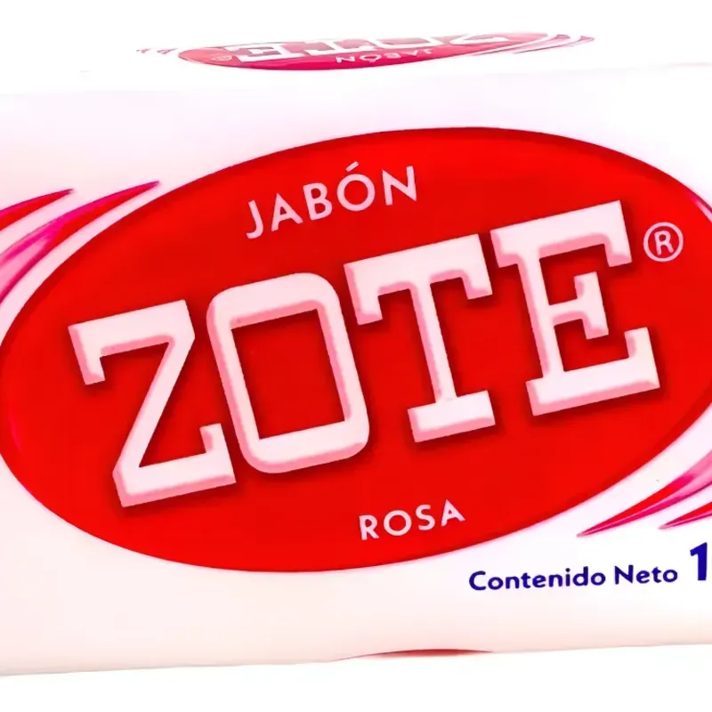 Jabón Zote En Barra Rosa 100 G