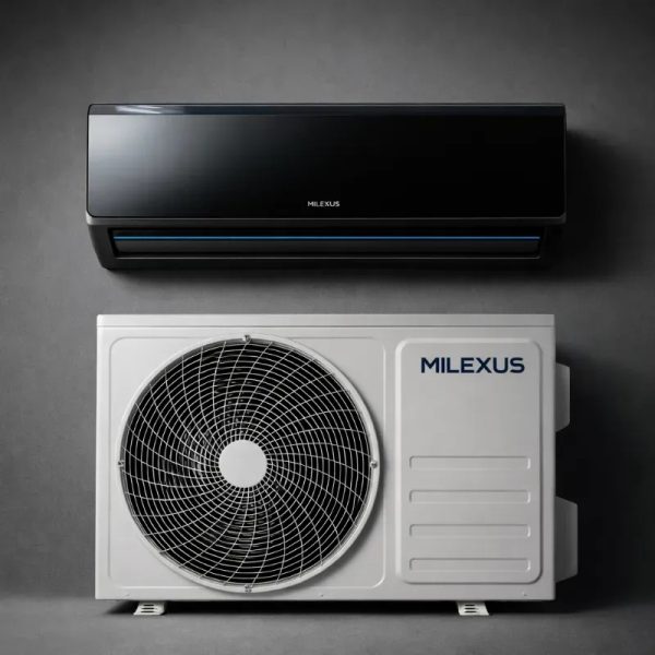 SPLIT 220V 1 TONELADA MILEXUS NEGRO MATE (LHZ)