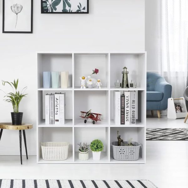 Estantería modular (9 espacios)